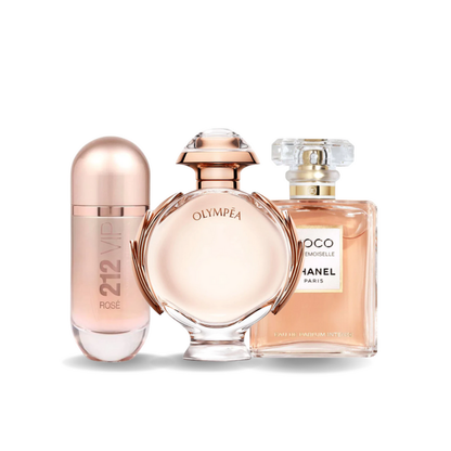 Sada 3 Parfémů | 212 VIP Rosé · Olympéa · Coco Mademoiselle